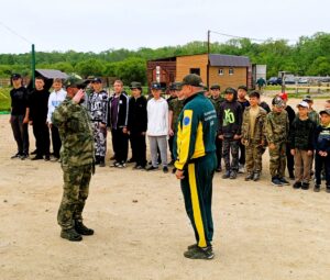 Военно- полевые сборы казачат Приморского казачьего отдела УКВ 2025