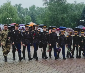 🕯️ Память жива: казаки и кадеты Даубихинской станицы почтили подвиг героев