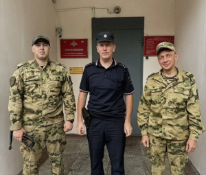 🔰Казаки Даубихинской станицы продолжают нести службу по охране правопорядка в Арсеньеве.
