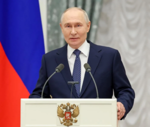 Поздравление В.В. Путину с днем рождения!