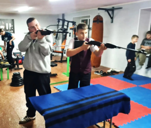 ⚡Кадеты Даубихинской станицы на тренировке!