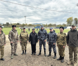 🛡️ На страже порядка: Даубихинское казачье общество обеспечило безопасность на футбольном чемпионате Приморья